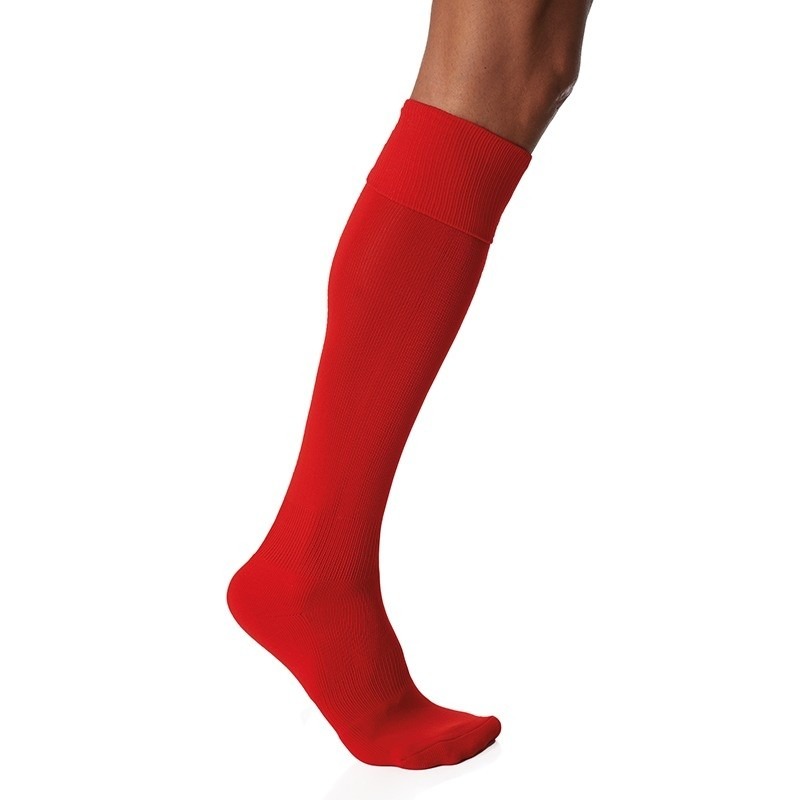 1 paar hoge sokken rood