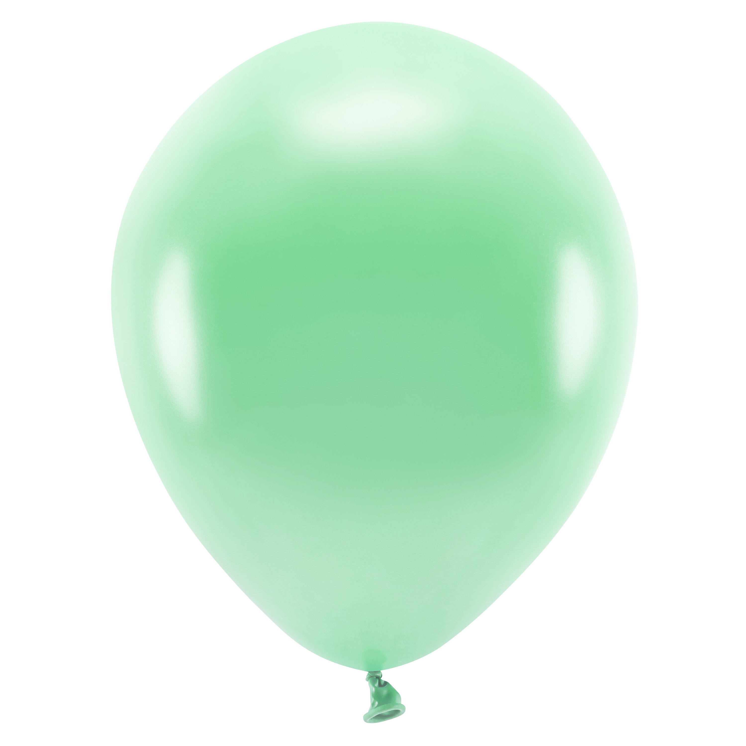 100x Mintgroene ballonnen 26 cm eco-biologisch afbreekbaar