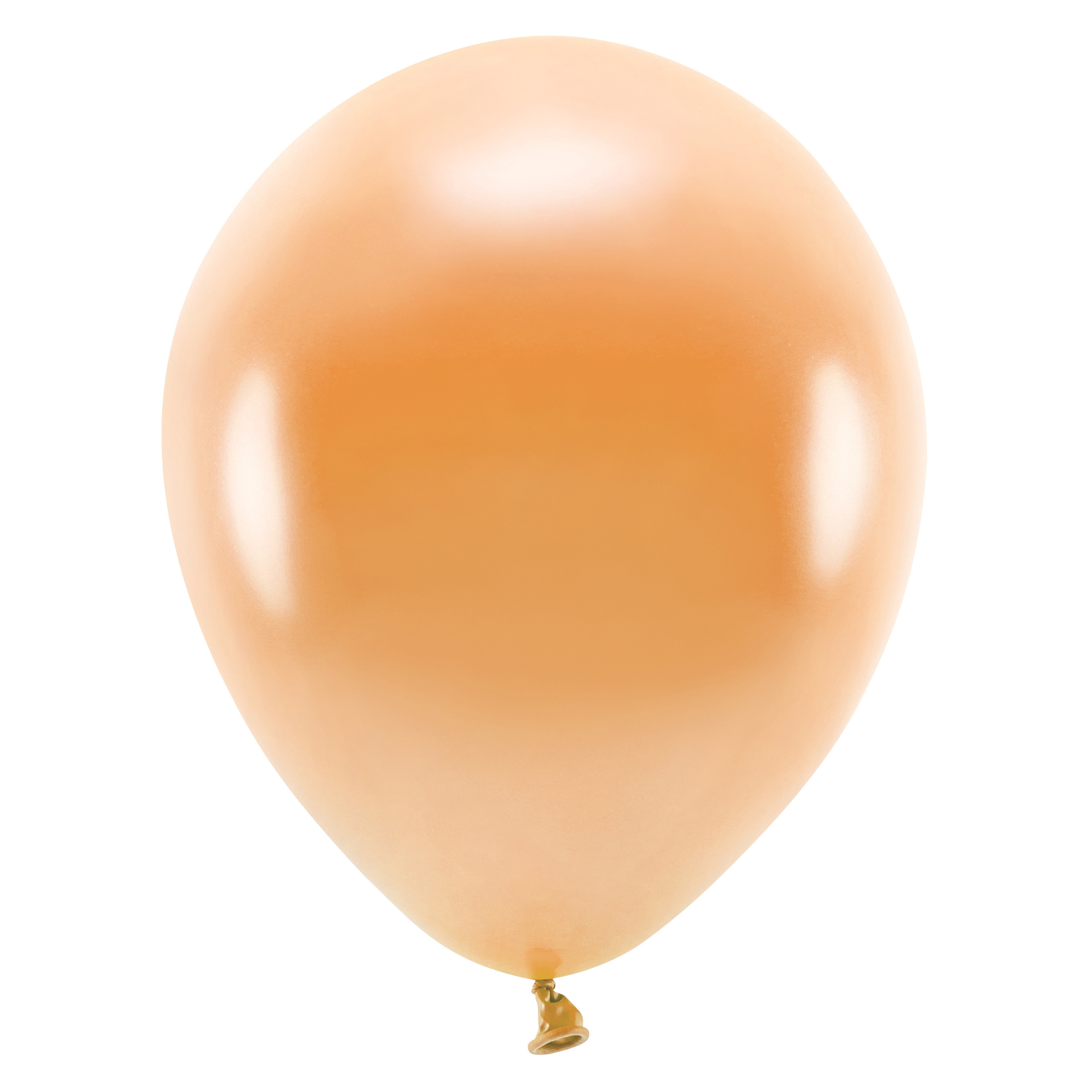 100x Oranje ballonnen 26 cm eco-biologisch afbreekbaar