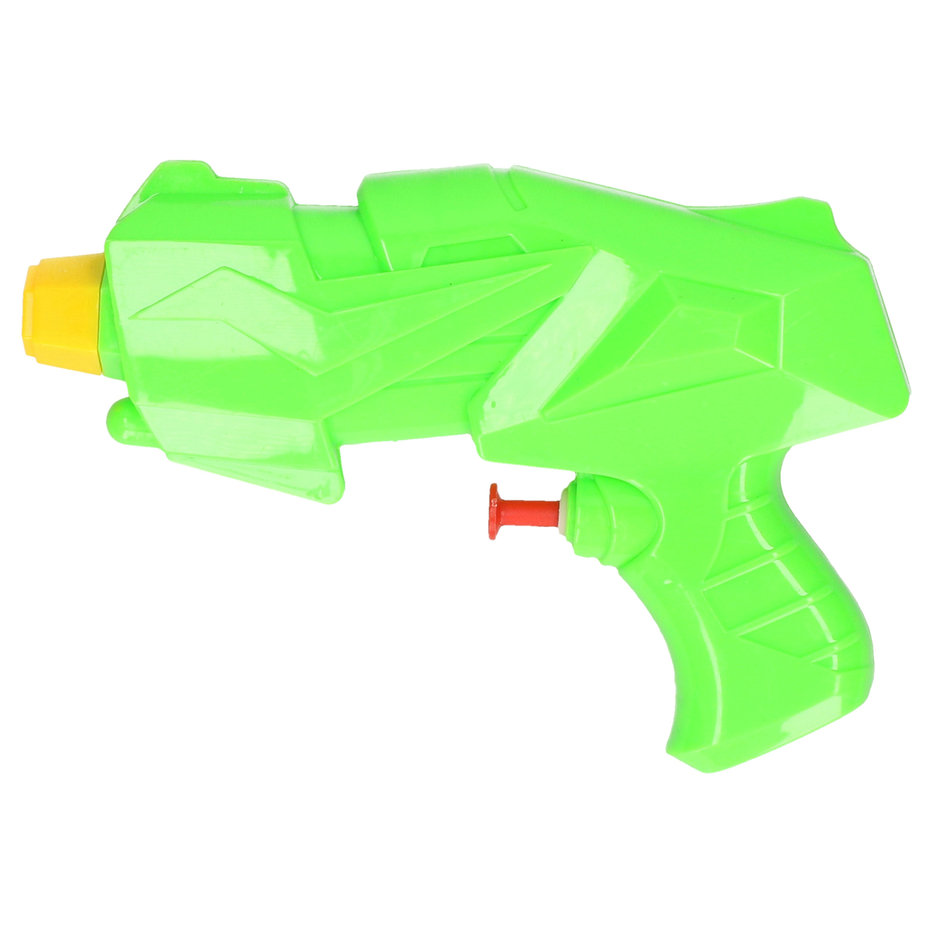 1x Klein kinderspeelgoed waterpistooltjes-waterpistolen 15 cm groen