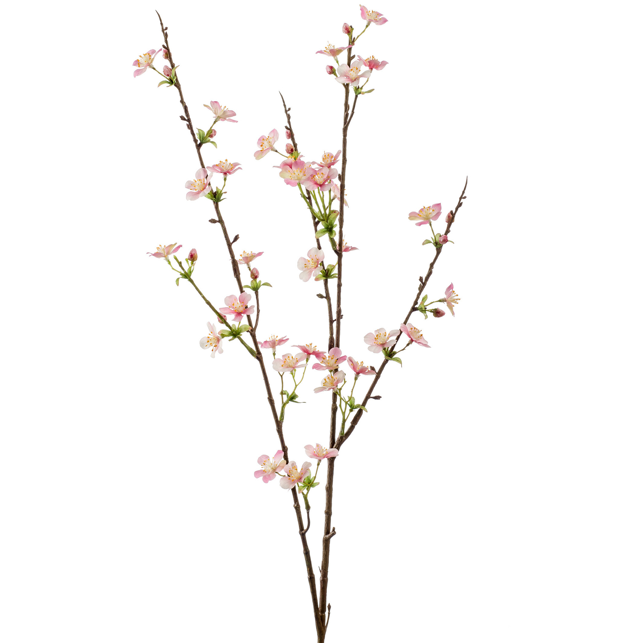 1x Luxe roze appelbloesem takken kunstbloemen 85 cm