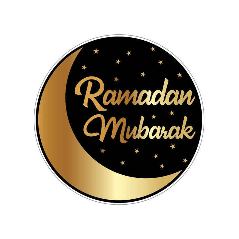 25x Ramadan mubarak kartonnen onderzetters-onderleggers