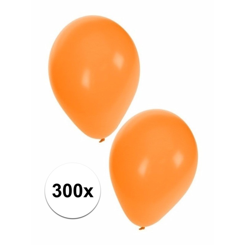 300 Nederlandse oranje ballonnen