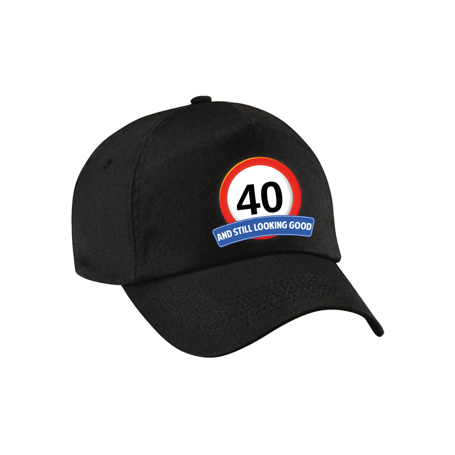 40 and still looking good stopbord pet-cap zwart voor volwassenen