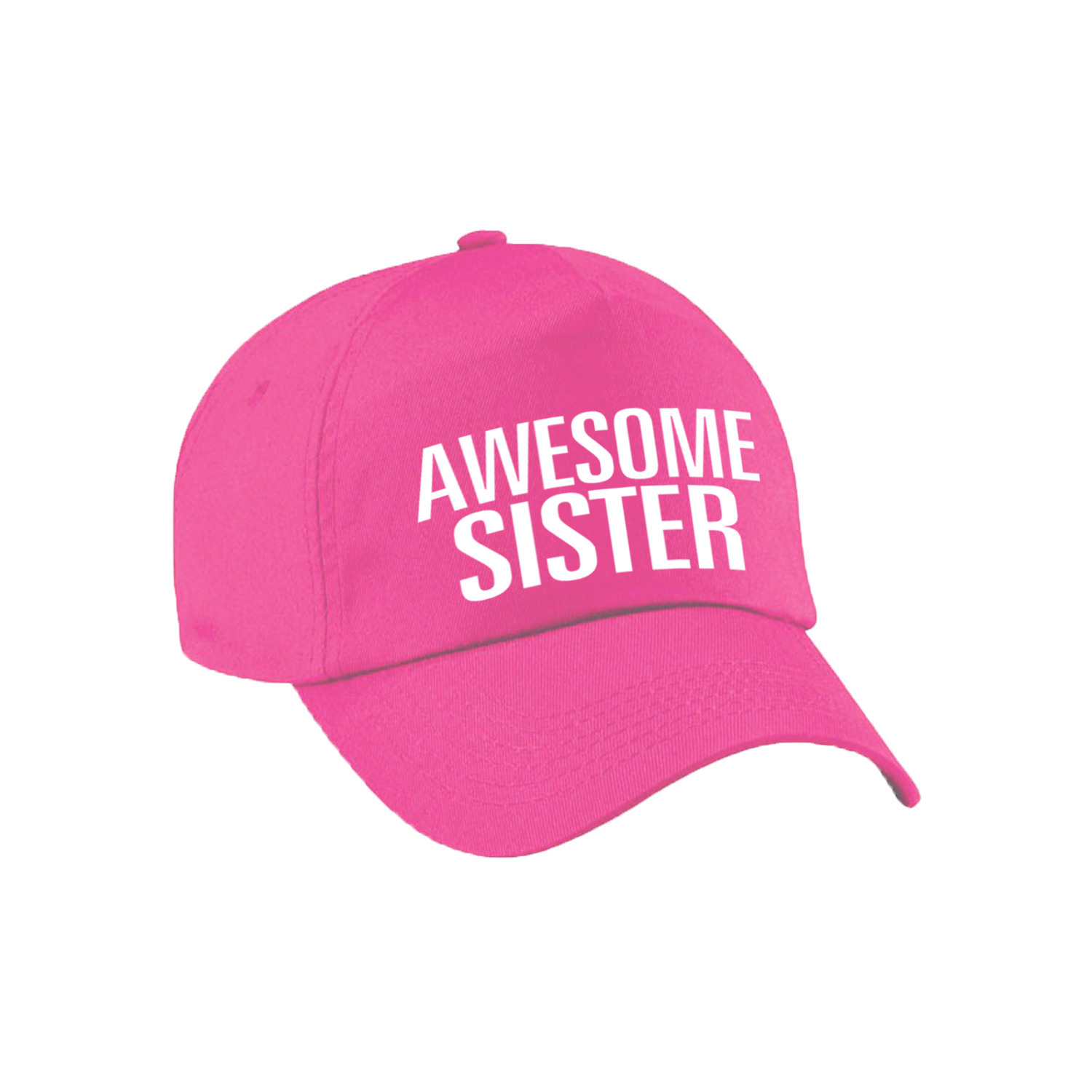Awesome sister pet-cap voor zus roze voor dames