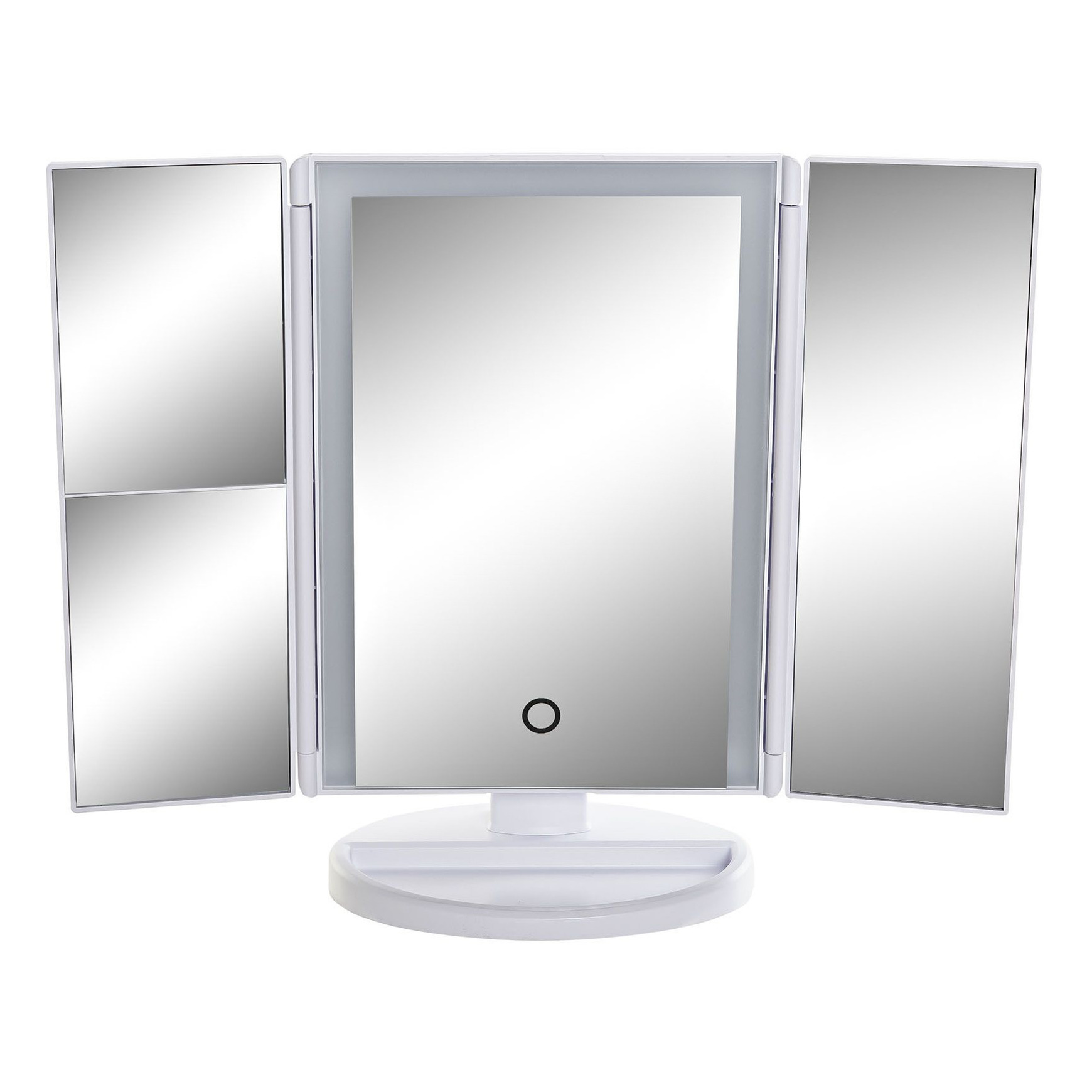 Badkamerspiegel-make-up spiegel met LED verlichting 34 x 11 x 28