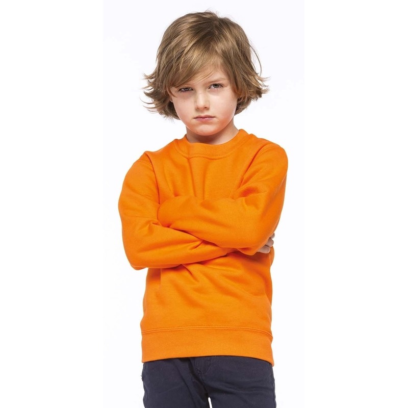 Basis oranje truien-sweaters kinderkleding