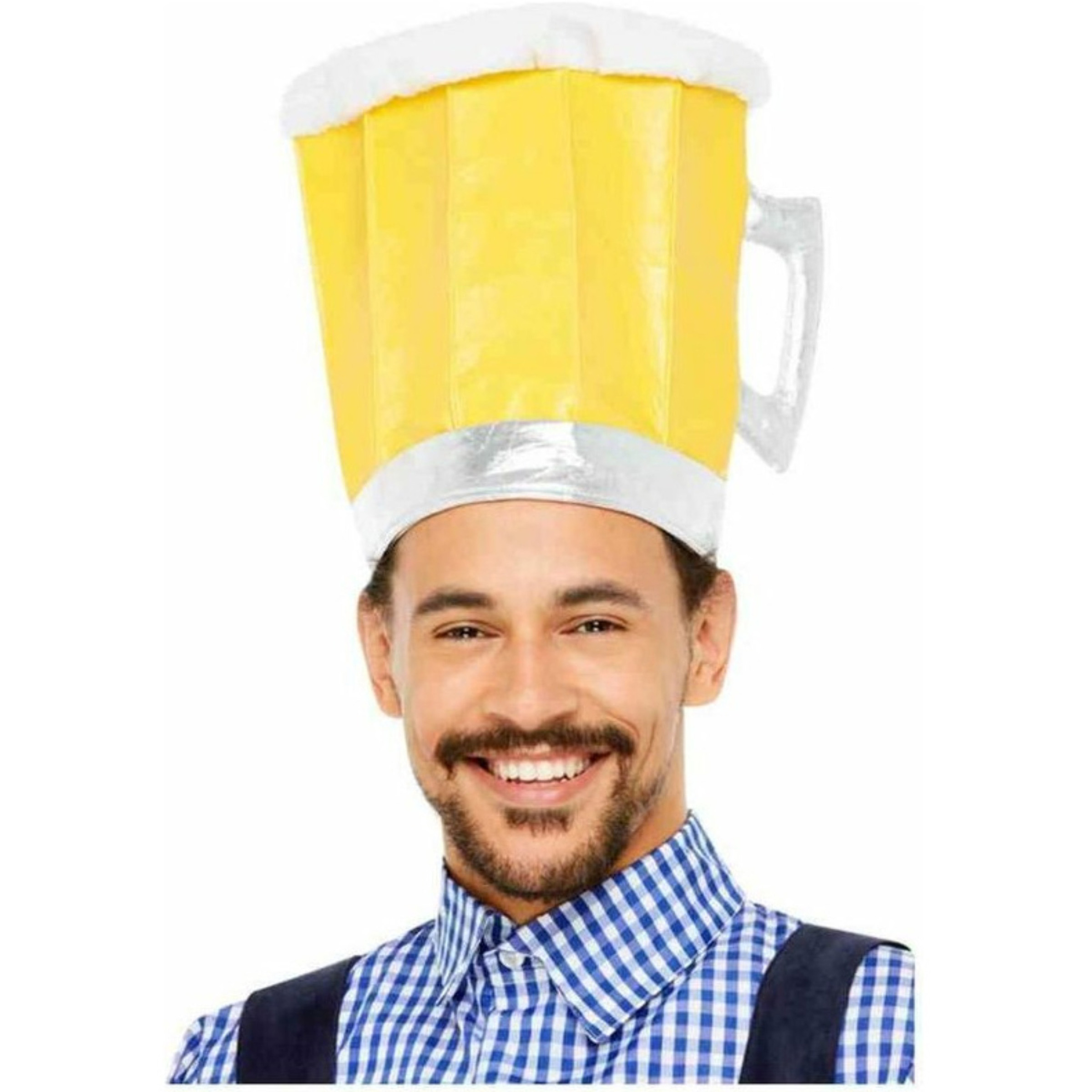 Bier hoed oktoberfest-bier festival geel voor volwassenen