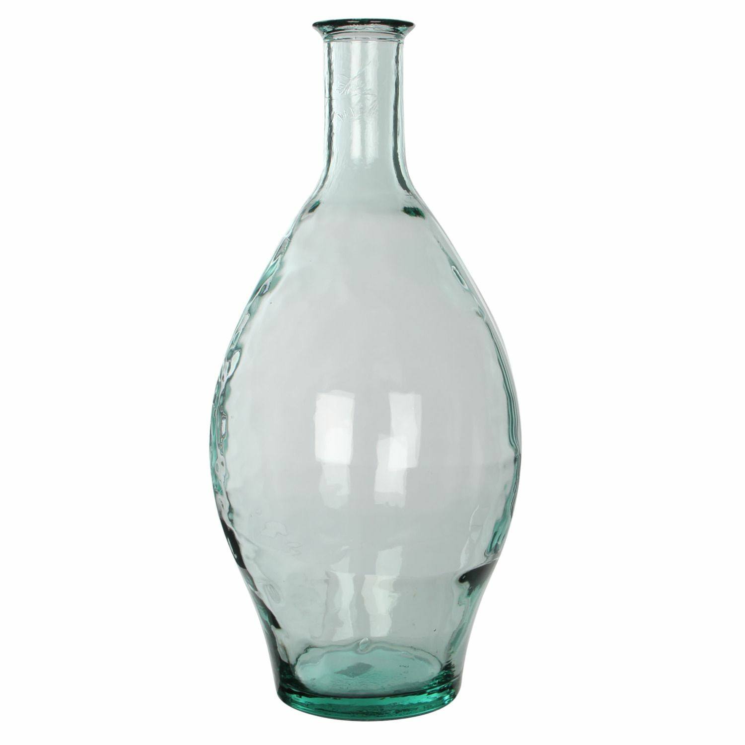 Bloemenvaas Kyara gerecycled glas transparant D28 x H60 cm