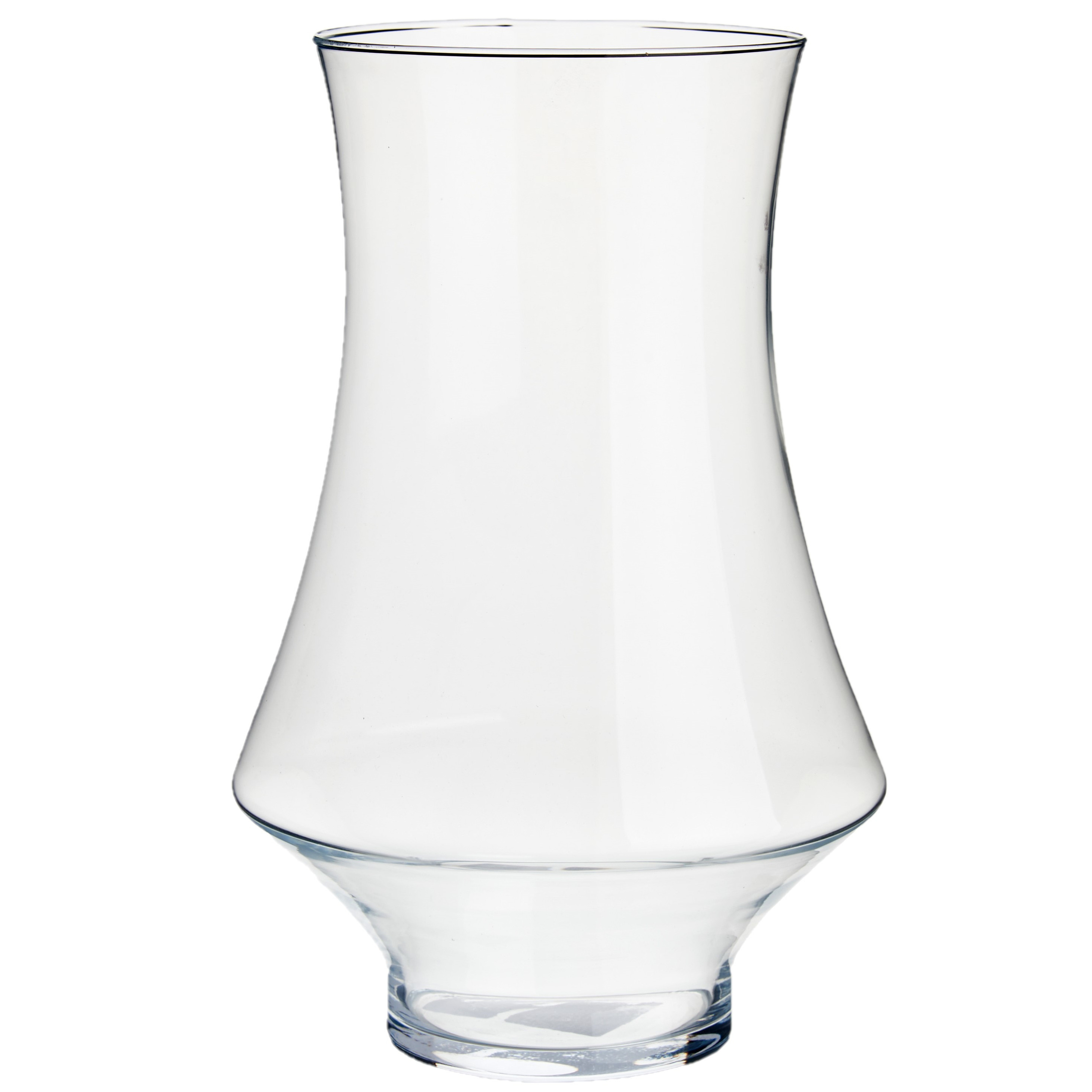 Bloemenvaas van glas 20 x 31 cm