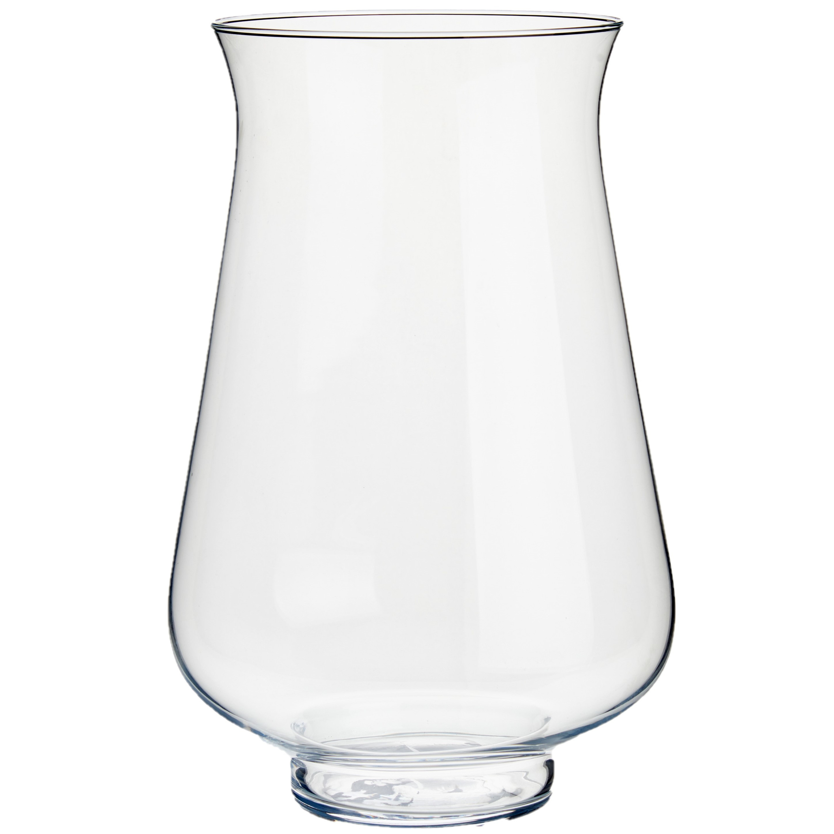 Bloemenvaas van glas 21 x 31 cm