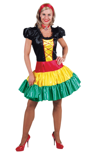 Braziliaanse carnavals jurk dames