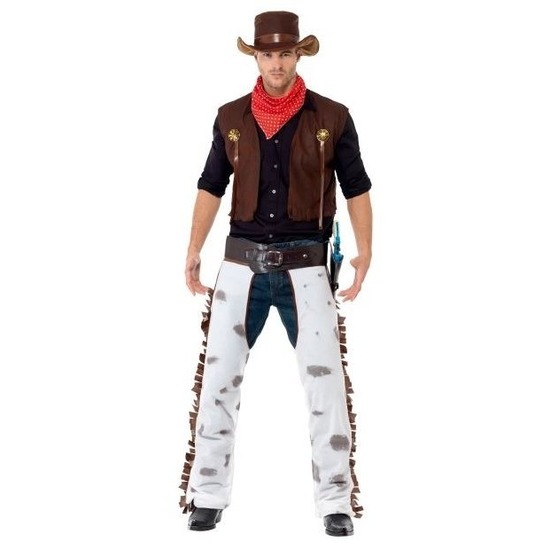 Budget cowboy kostuum voor heren