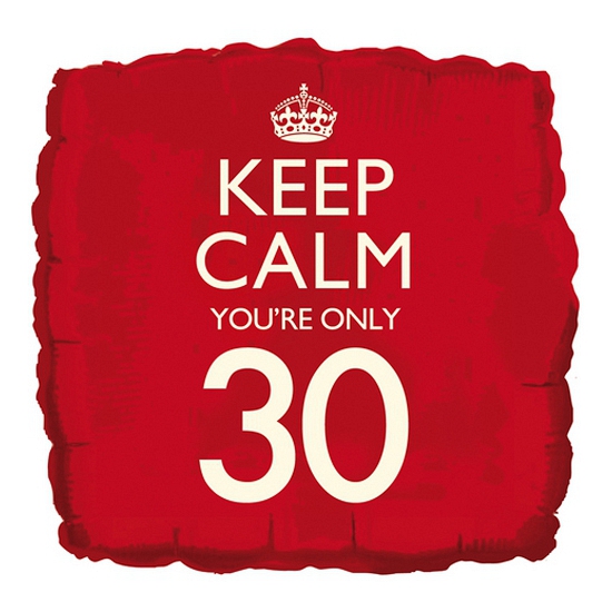 Cadeau ballon keep calm your 30