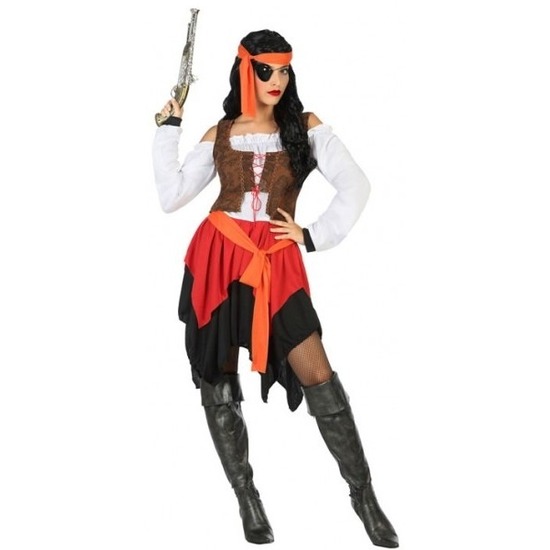 Carnaval piraten verkleedkleding Mary voor heren
