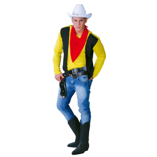 Carnavalskleding cowboy costume voor mannen