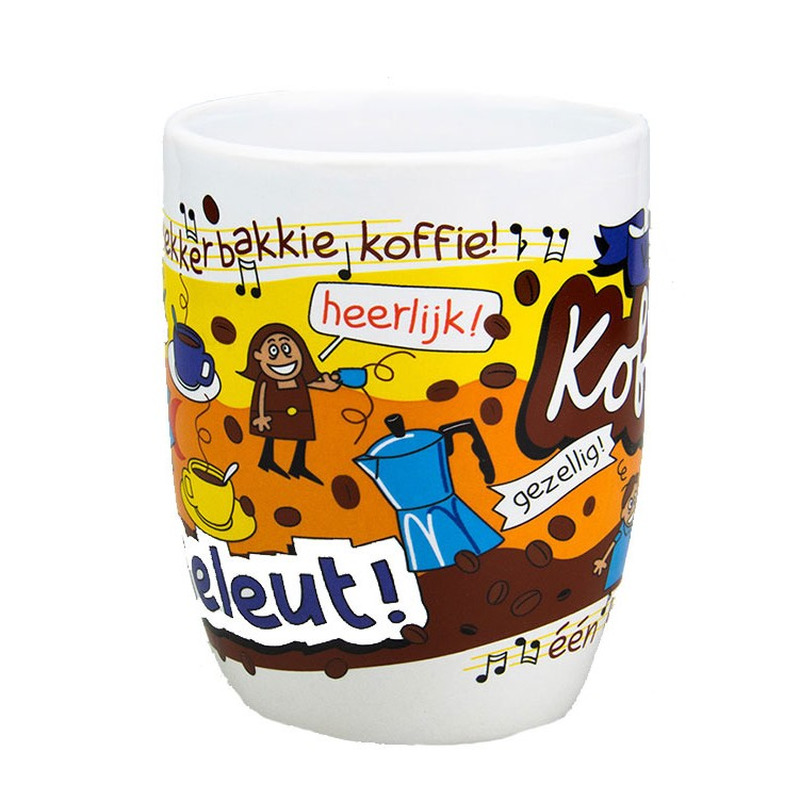 Cartoon mok-beker koffieleut 300 ml