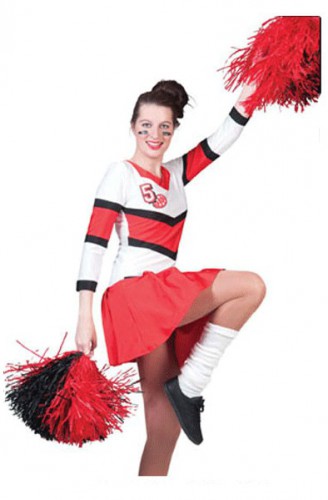 Cheerleader outfit voor dames
