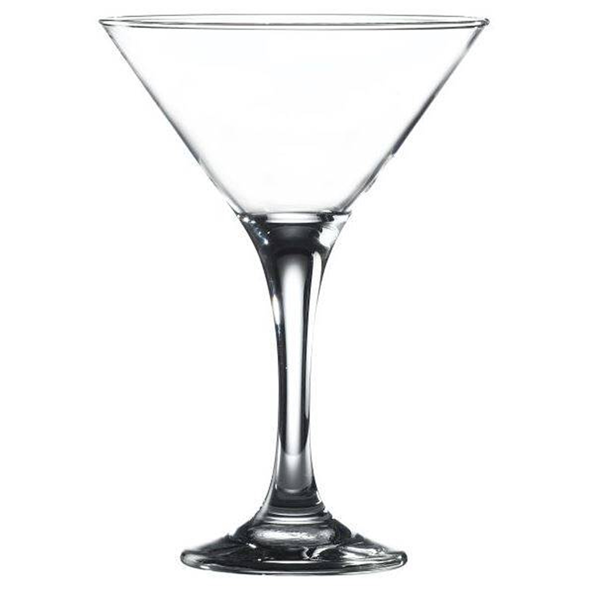 Cocktail glazen 6x martini 150 ml glas martini glazen