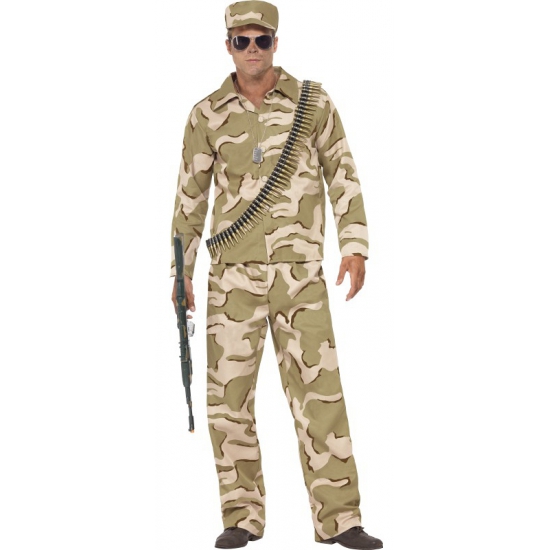 Commando verkleedkleding voor heren