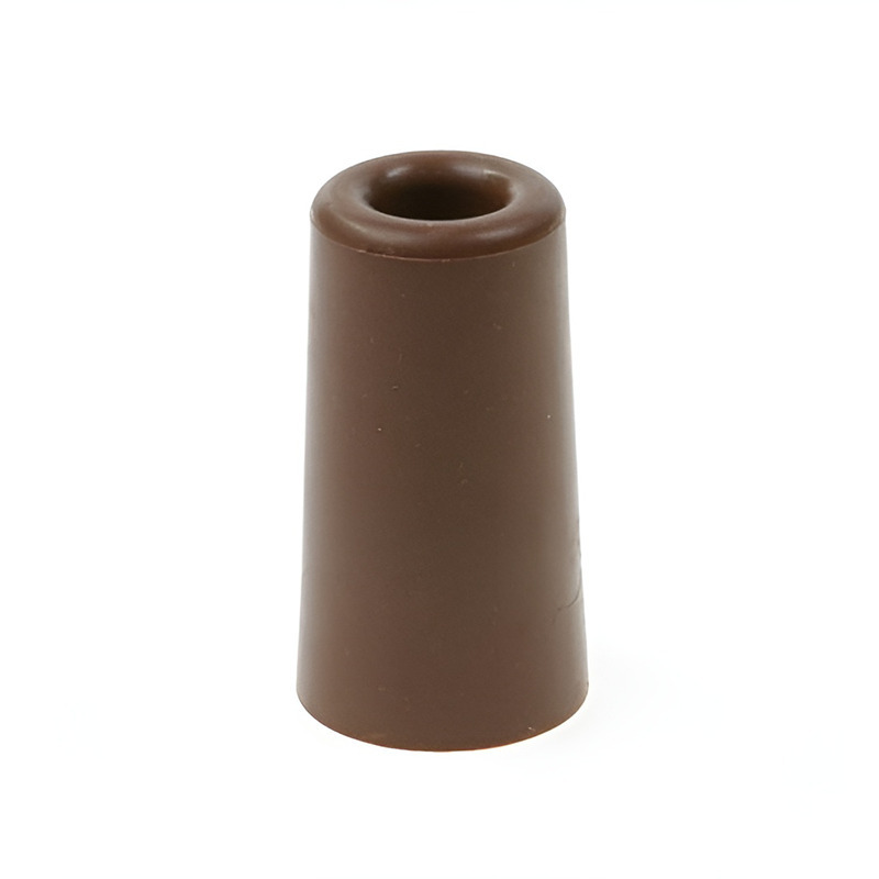 Deurbuffer-deurstopper terracotta bruin rubber 75 x 40 mm