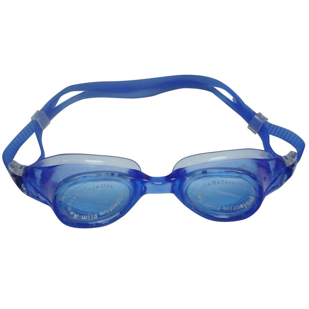 Donkerblauwe zwembril voor volwassen anti-chloor