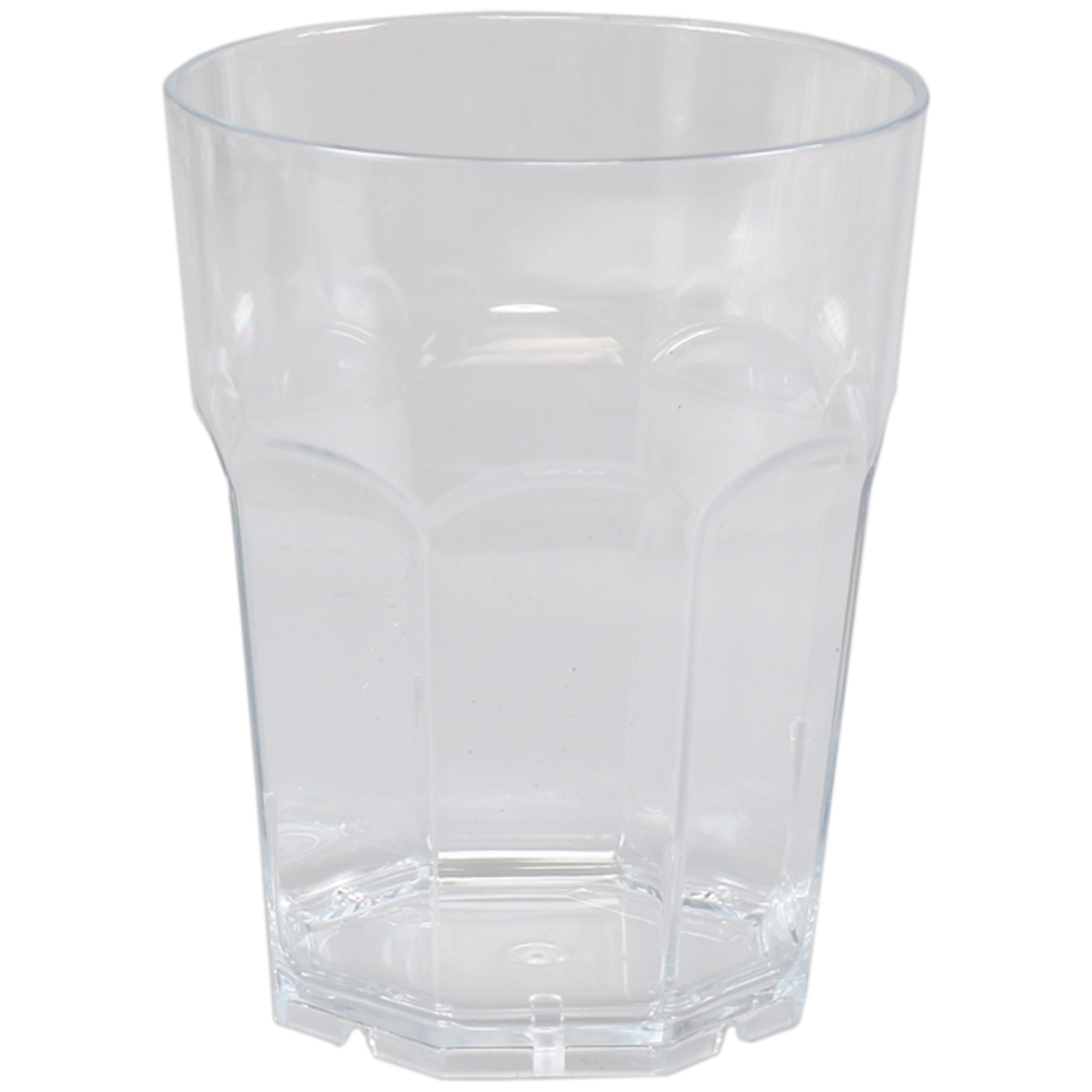 Drinkglas transparant onbreekbaar kunststof 220 ml
