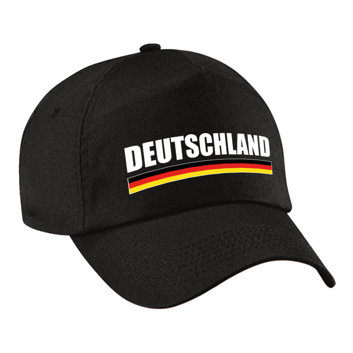 Duitsland-Deutschland landen pet-baseball cap zwart volwassenen