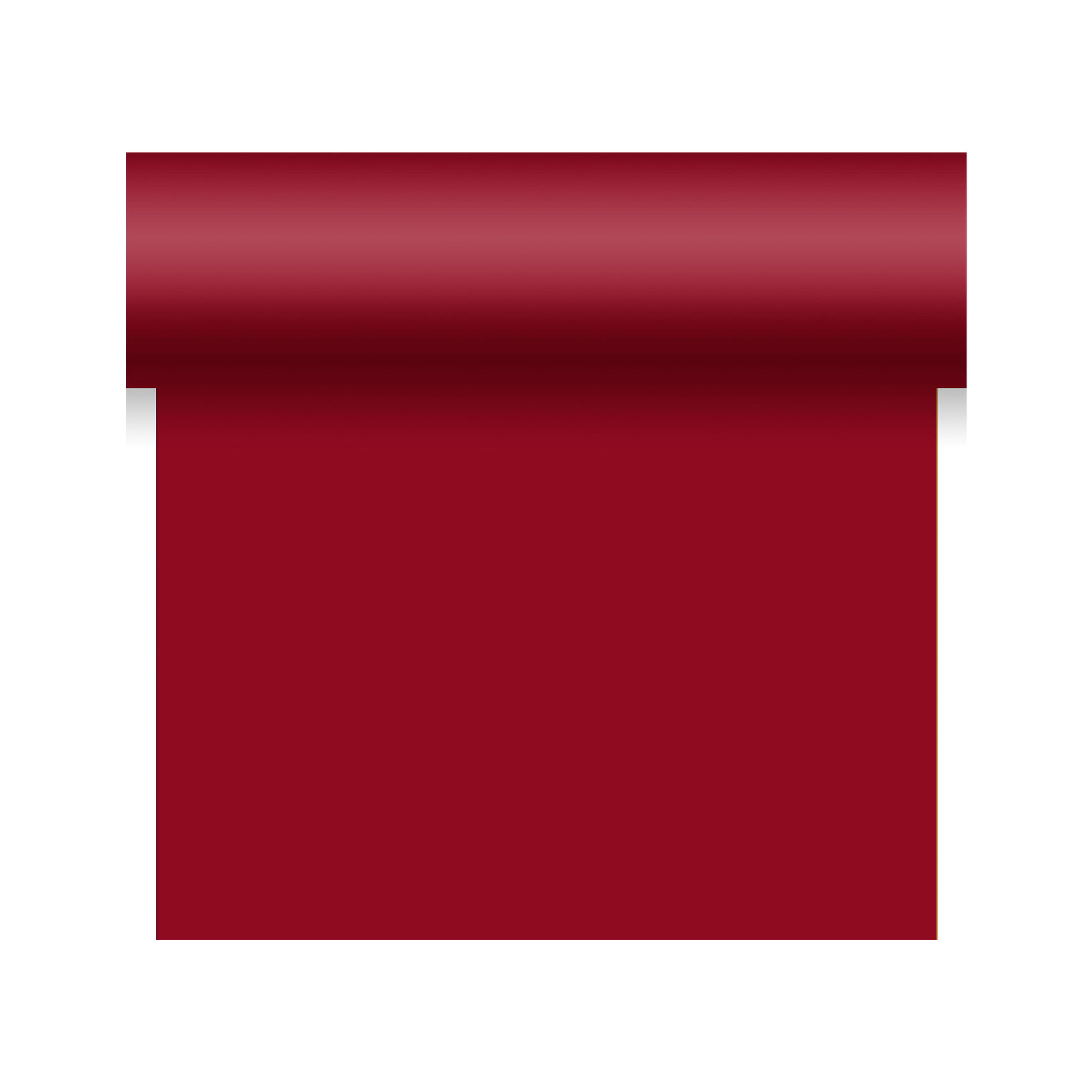 Duni tafelloper papier bordeaux rood- 480 x 40 cm