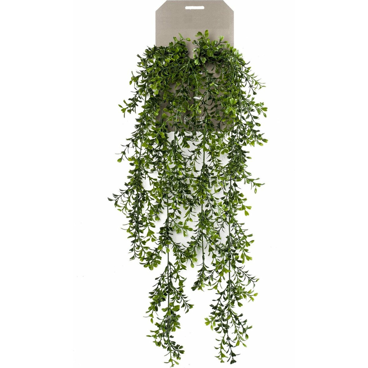 Emerald kunstplant-hangplant Buxus groen 75 cm lang