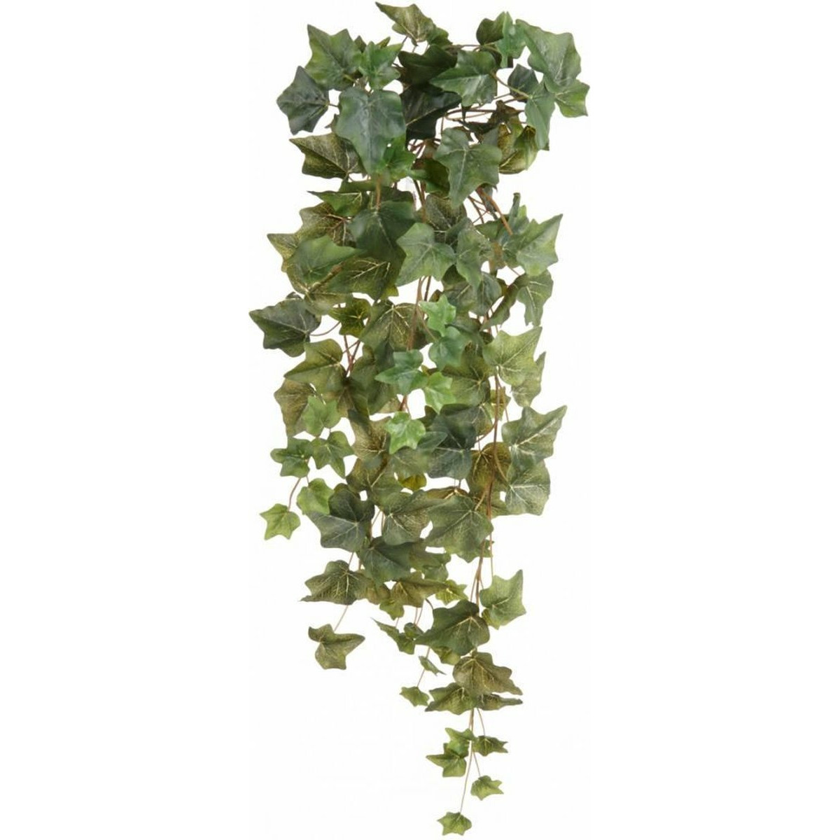 Emerald kunstplant-hangplant Klimop-hedera groen 70 cm lang