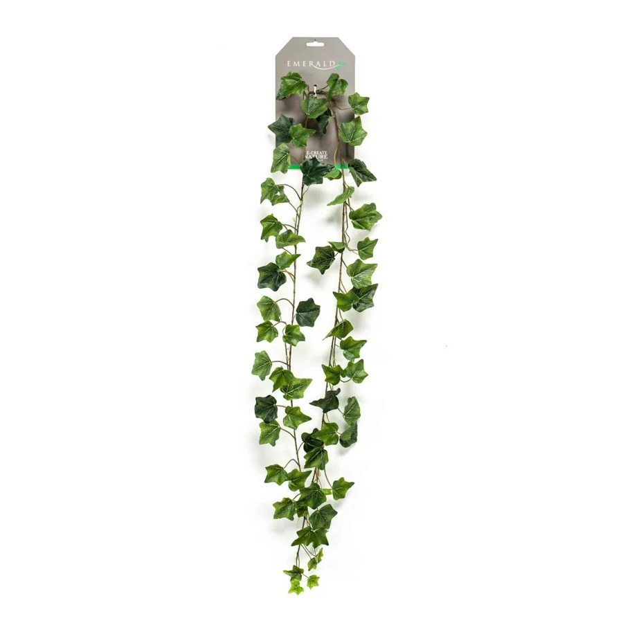 Emerald kunstplant-hangplant slinger Klimop-hedera groen 180 cm lang