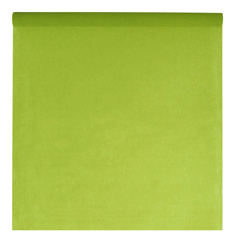 Feest tafelkleed op rol groen 120 cm x 10 m non woven polyester