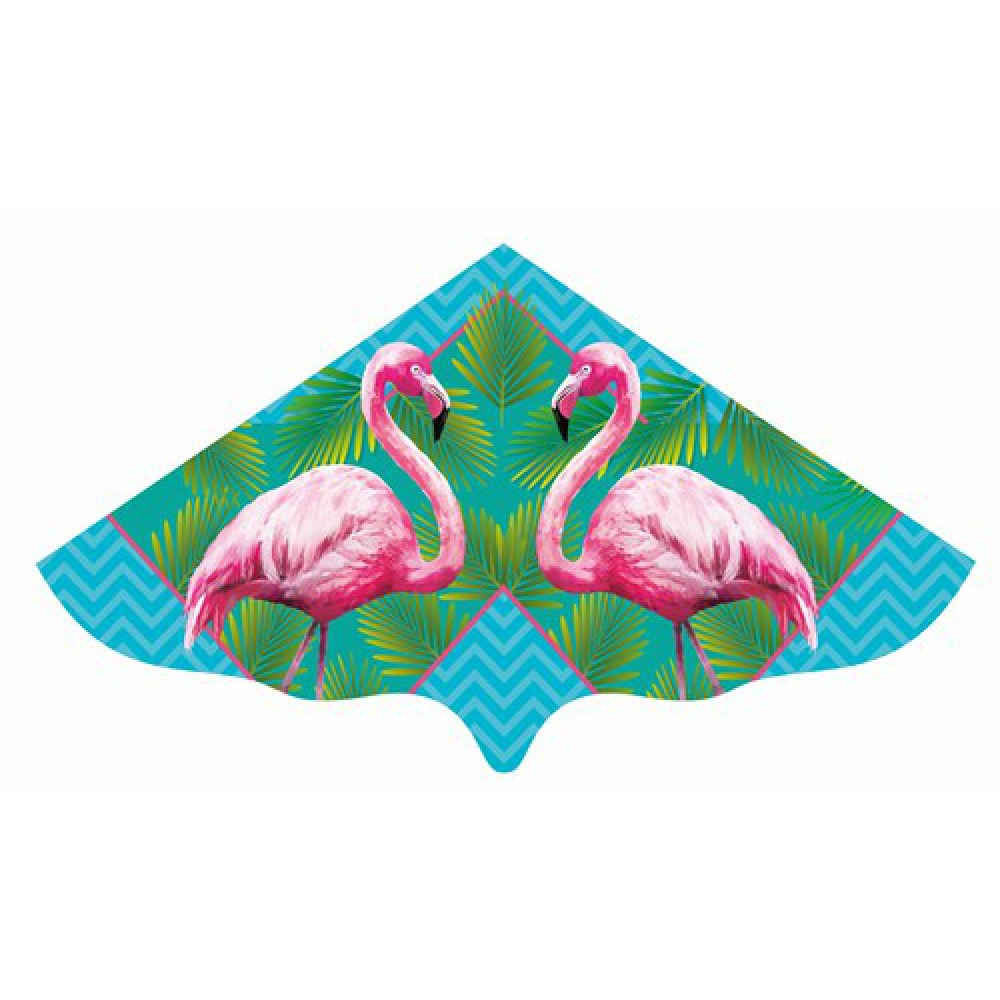 Flamingo vlieger 115 x 63 cm
