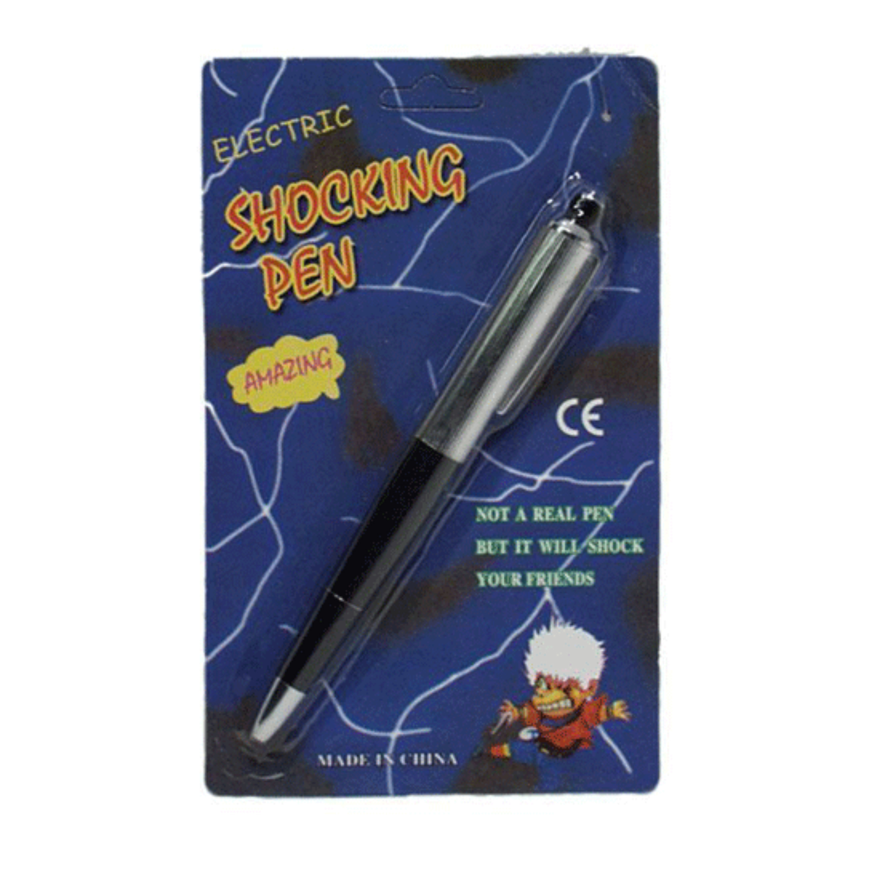 Fopartikelen Shock pen die een schok geeft als je er mee gaat schrijven fun artikelen