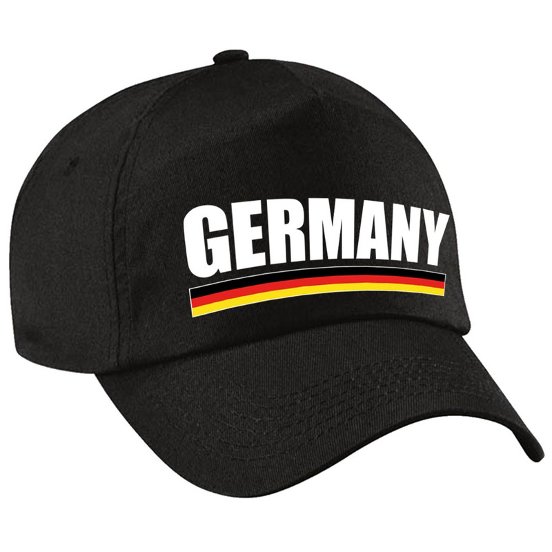 Germany supporter pet-cap Duitsland zwart kinderen