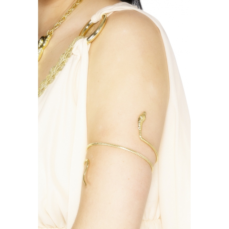 Gouden armband met slang volwassenen