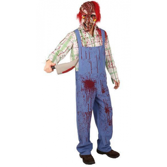 Griezelig zombie kostuum