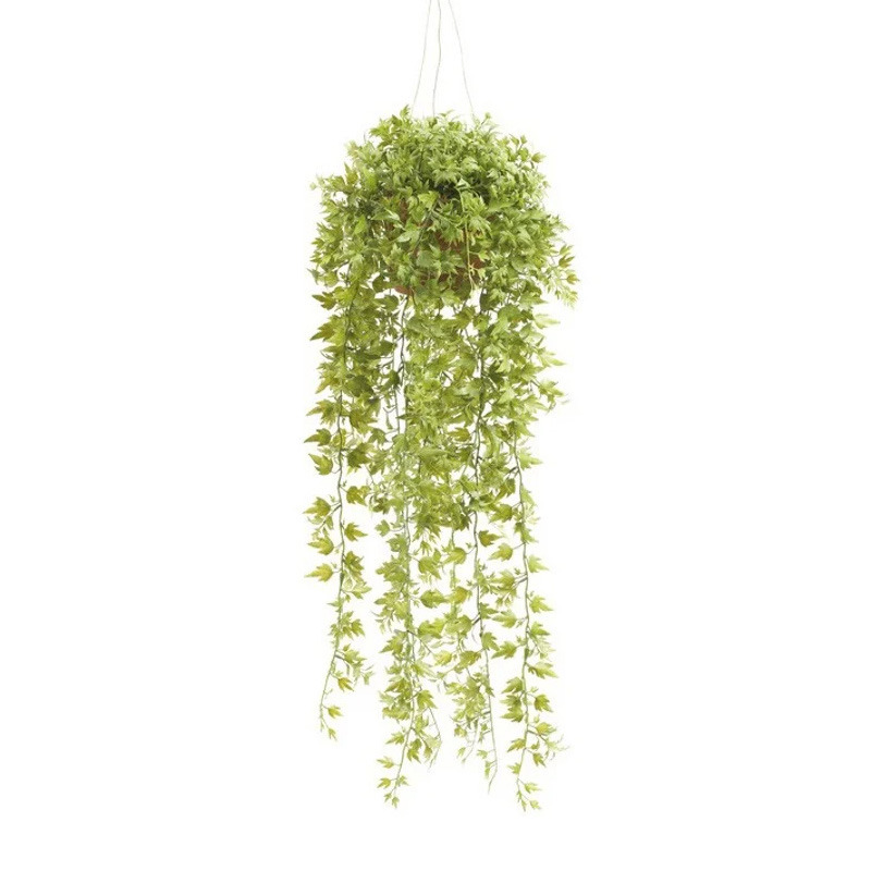 Groene Hedera-klimop kunstplant 50 cm in hangende pot