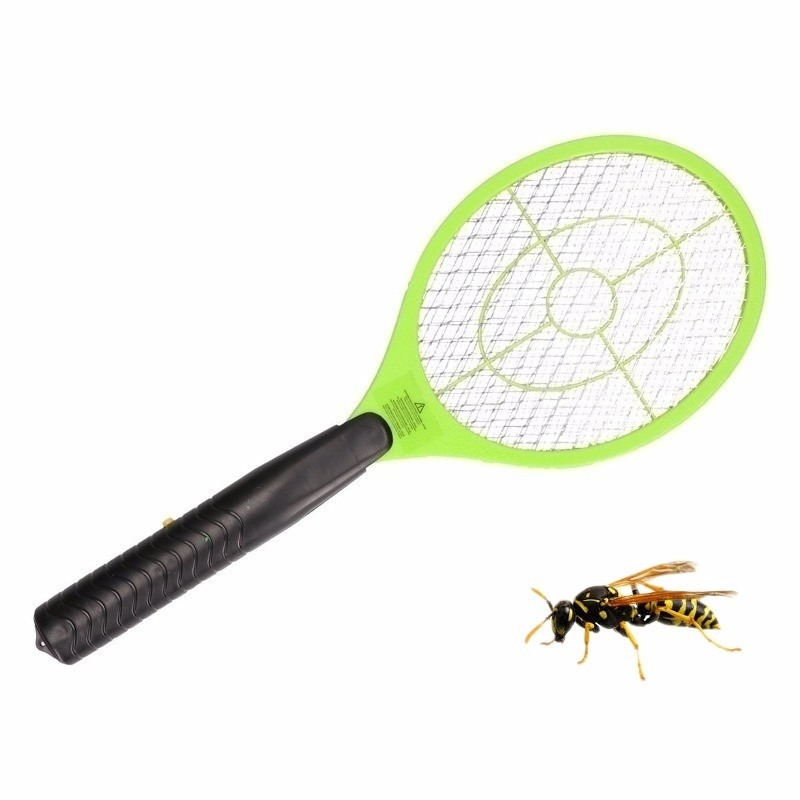 Groene wespenplaag vliegenmepper