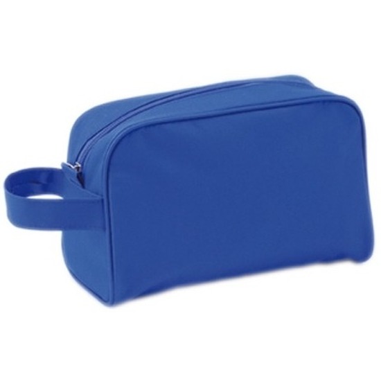 Handbagage-reis toilettas blauw met handvat 21,5 cm voor kinderen