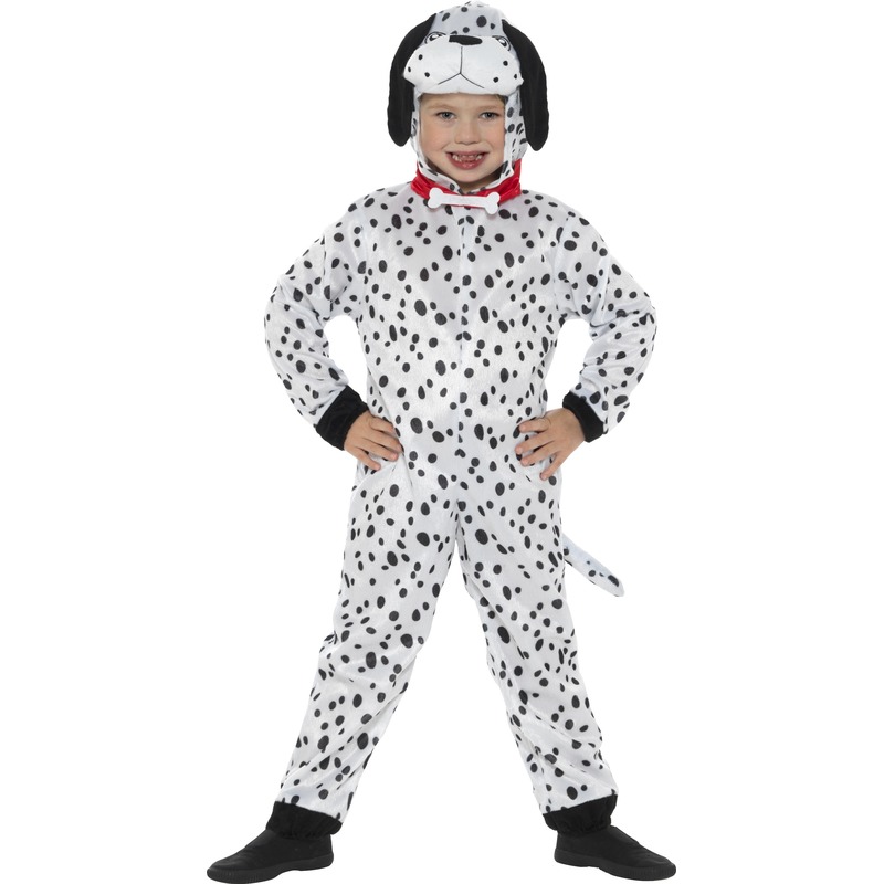 Honden onesie dalmatier voor kids