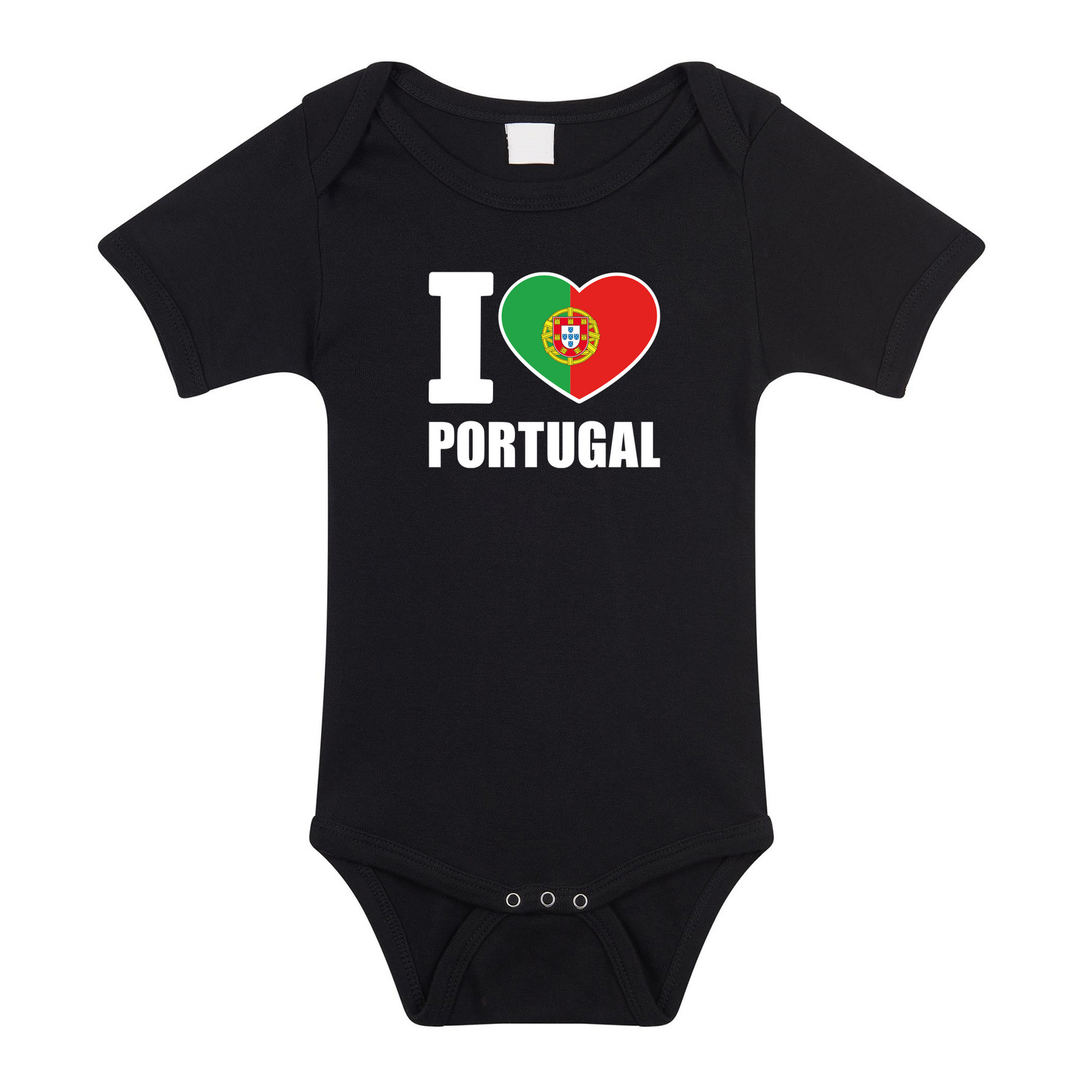 I love Portugal baby rompertje zwart jongen-meisje