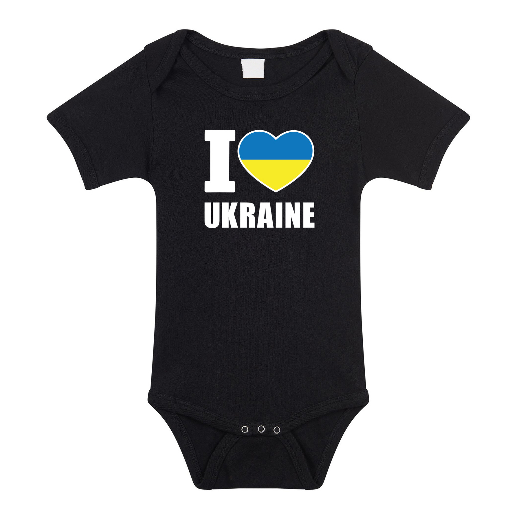 I love Ukraine baby rompertje zwart Oekraine jongen-meisje