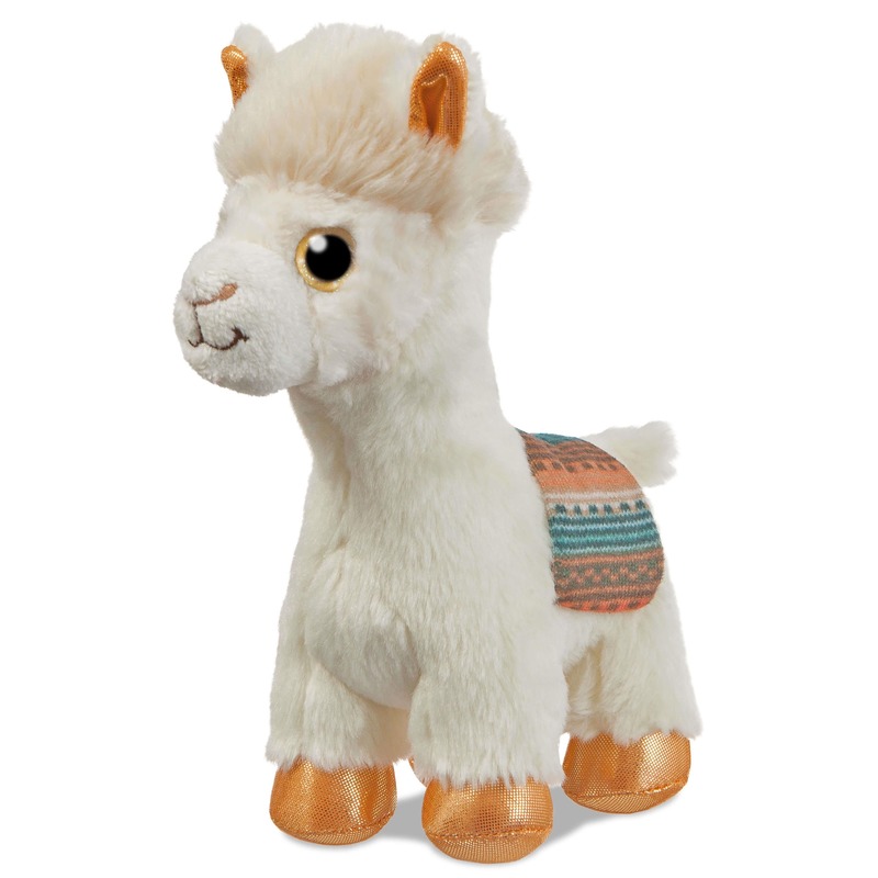 Knuffel alpaca-lama wit 18 cm knuffels kopen