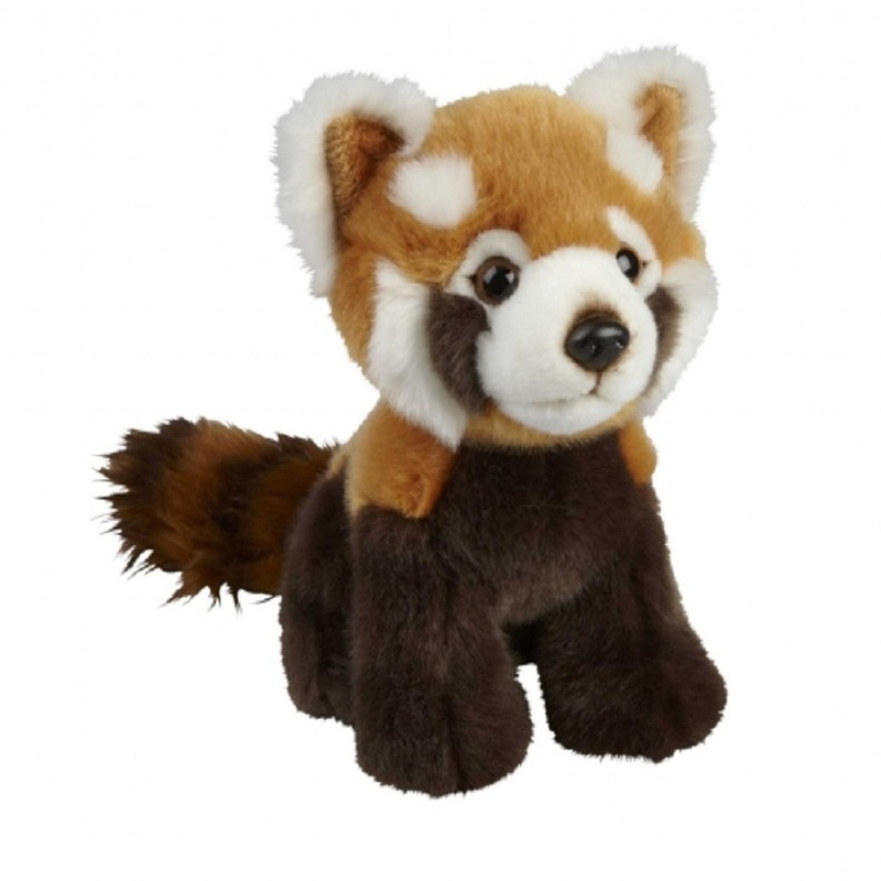 Knuffel panda rood 18 cm knuffels kopen