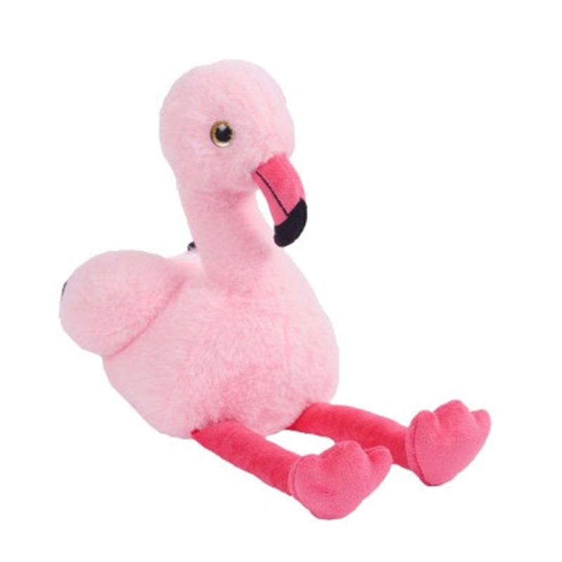 Knuffeldier Flamingo Chicka zachte pluche stof dieren knuffels roze 25 cm