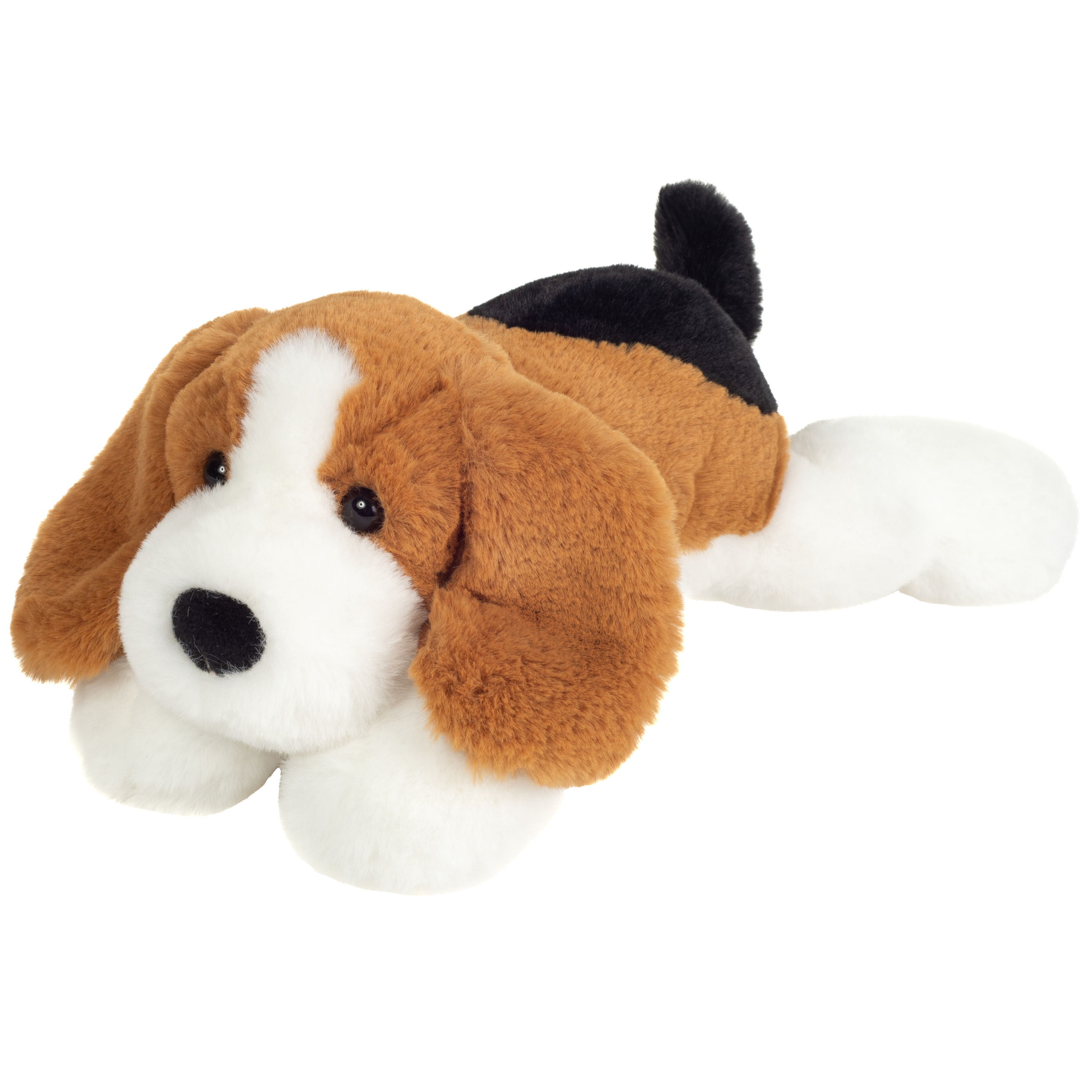 Knuffeldier hond Beagle zachte pluche stof premium knuffels multi kleuren 29 cm