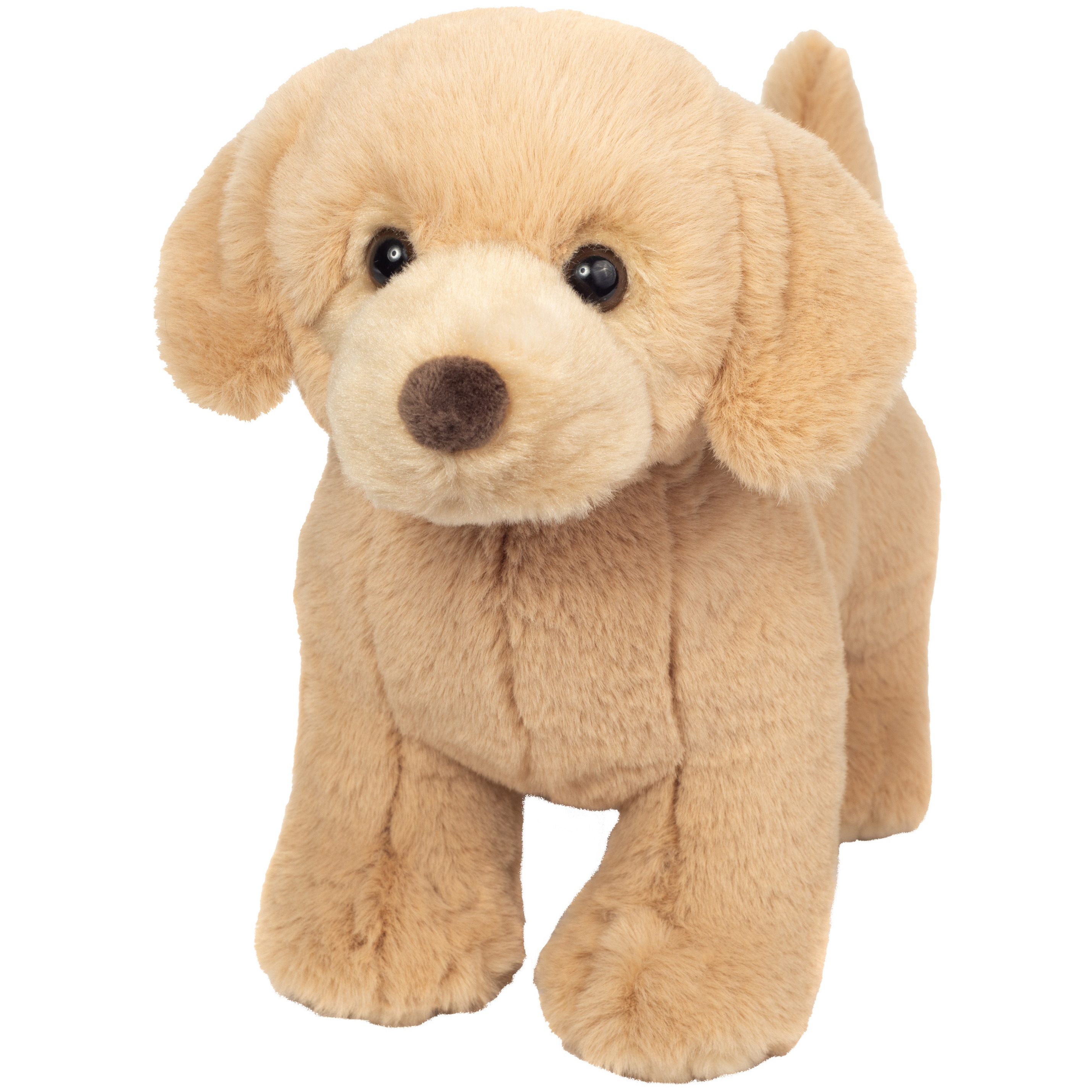 Knuffeldier hond Golden Retriever zachte pluche stof premium knuffels blond 30 cm