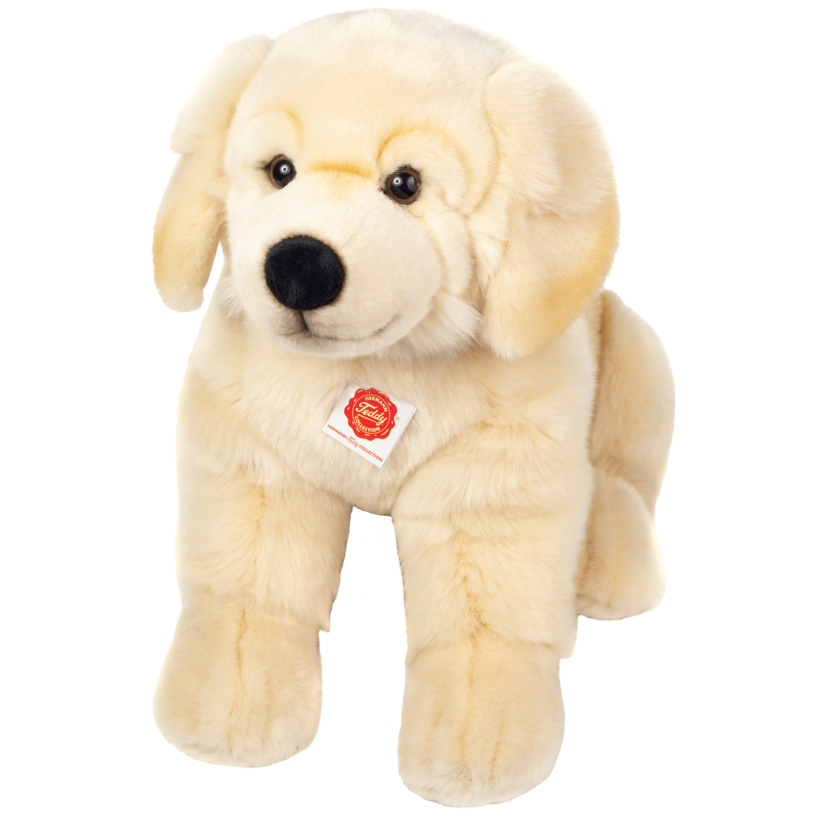 Knuffeldier hond Golden Retriever zachte pluche stof premium knuffels blond 50 cm